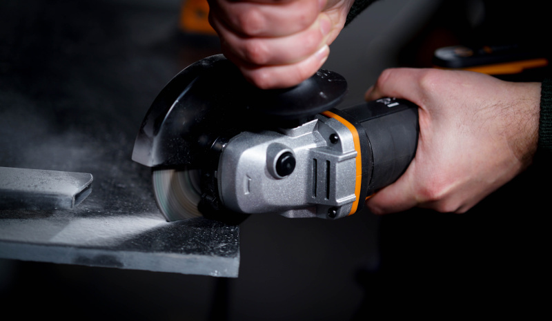 WORX WX803.9 - Aku úhlová bruska 20V, 125mm - bez akumulátoru - Powershare