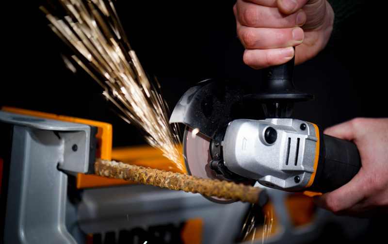 WORX WX803.9 - Aku úhlová bruska 20V, 125mm - bez akumulátoru - Powershare