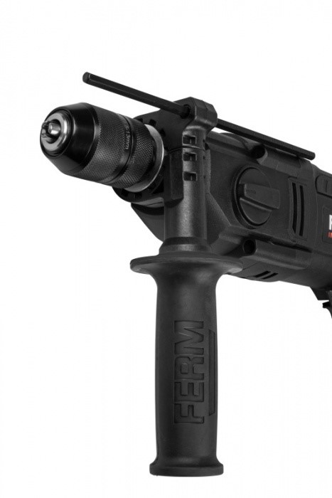FERM PDM1061P_K - Elektrická vrtačka s příklepem 850W - rychloupínací sklíčidlo