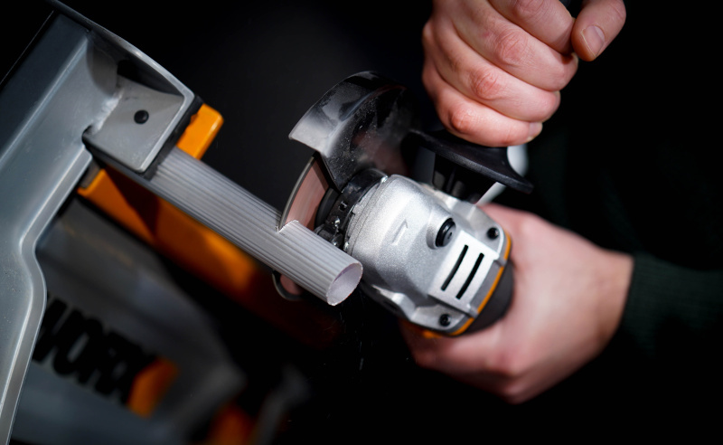 WORX WX803.9 - Aku úhlová bruska 20V, 125mm - bez akumulátoru - Powershare