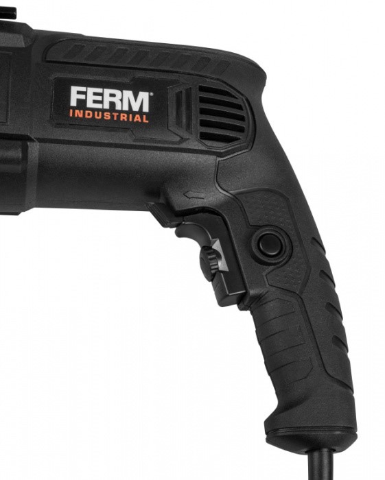 FERM PDM1061P_K - Elektrická vrtačka s příklepem 850W - rychloupínací sklíčidlo