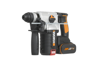 WORX WX380 - Aku vrtací kladivo 20V, 2x4.0Ah - Powershare