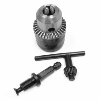 Sklíčidlo na vrtačku 1-10mm vnitřní závit 3/8" + klička