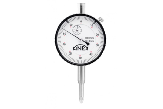 Úchylkoměr číselníkový KINEX 0-10 mm/60 mm/0,01 mm, ČSN EN ISO 463, ČSN 25 1811, ČSN 25 1816