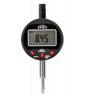 Úchylkoměr číselníkový digitální KINEX, IP 54, 0-12,7 mm/0,01 mm
