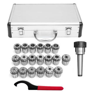 Sada upínače MK2/M10/ER32 a kleštin 2-20 mm (19 ks)